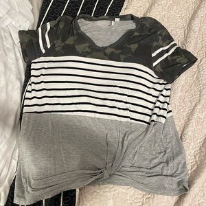 camo women’s top!